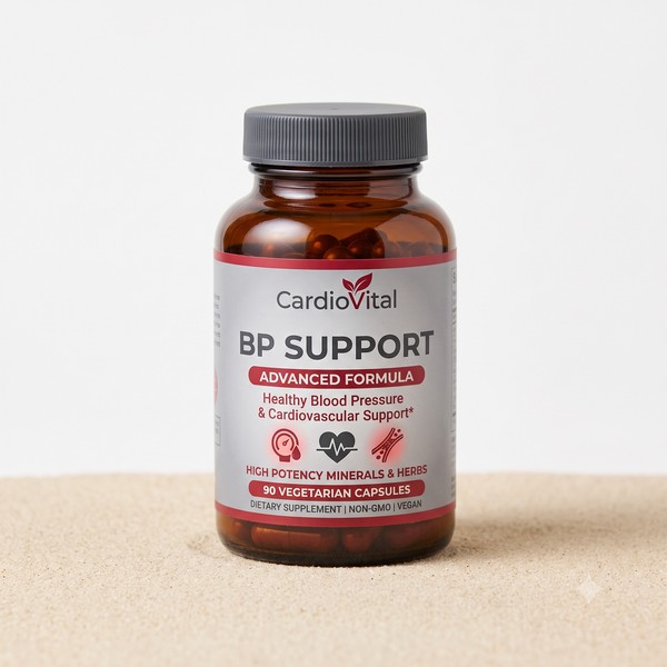 CardioVital BP Support bottle